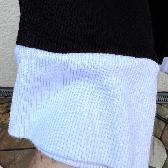 INC Womens Black Chevron Contrast Trim Pullover Tunic Sweater Top XXL BHFO 1313 - Picture 16 of 16